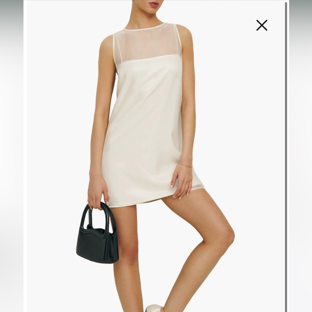 Reformation Vina Silk Dress